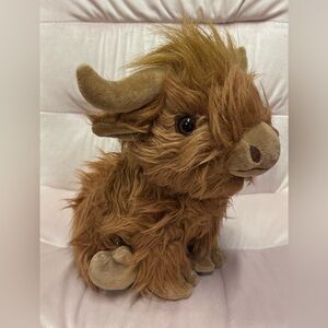 NWT! 11'' Cute Highland Cattle Soft Plush by PAWS